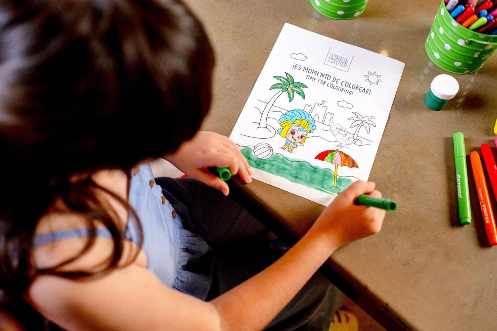 Hotel Paracas, A Luxury Collection Resort, Paracas Exterior photo Child colouring in a colouring book